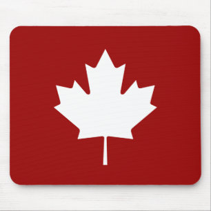 Maple Leaf Pictogram Mousepad