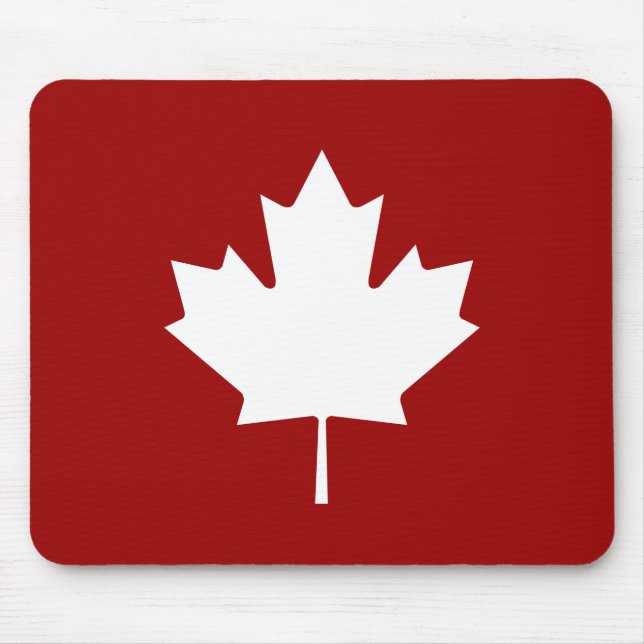 Maple Leaf Pictogram Mousepad (Front)