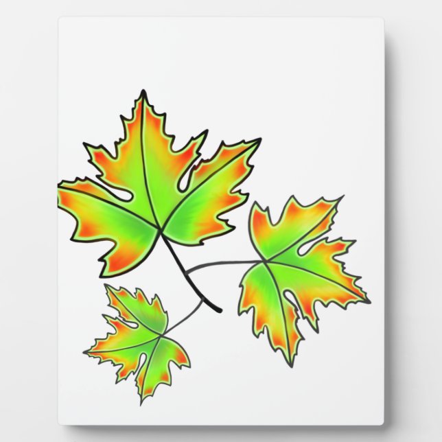 Maple Leaf Plaque (Front)