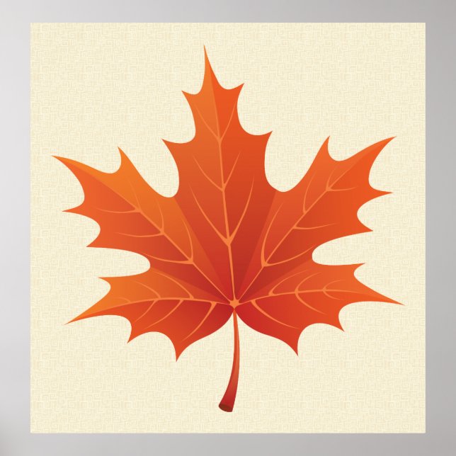 Maple Leaf Poster (Front)