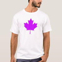 Maple Leaf PurpleTransp The MUSEUM Zazzle Gifts