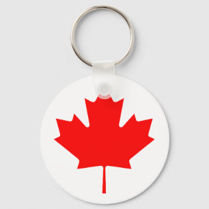 Maple Leaf RedTransp The MUSEUM Zazzle Gifts Keychain