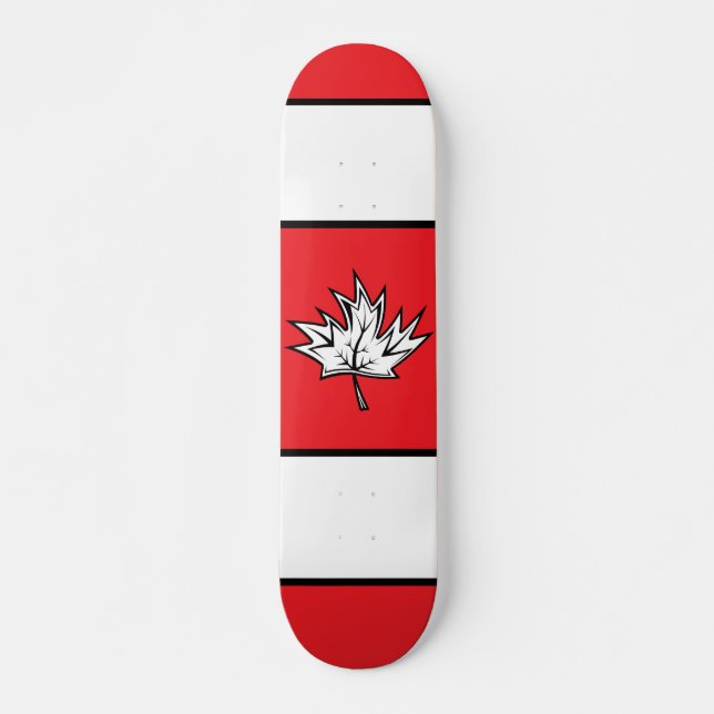 Maple-Leaf-Skateboard Skateboard (Front)