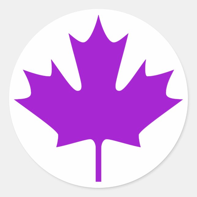 Maple Leaf - Stickers (Front)