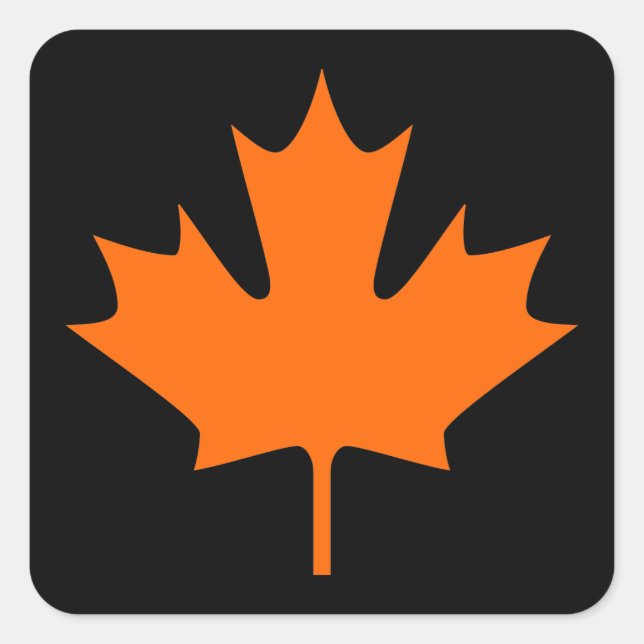 Maple Leaf - Stickers (Front)
