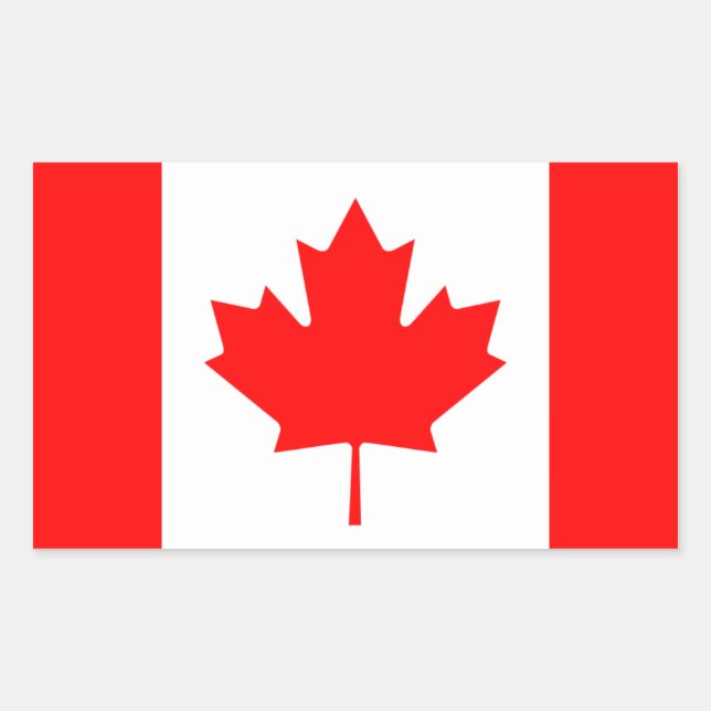 Maple Leaf Symbol Sticker (Front)