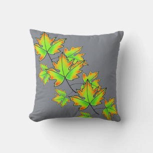 Maple Leaf Throw Pillow