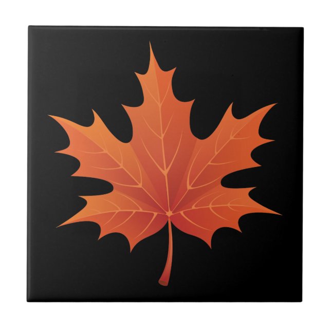 Maple Leaf Tile (Front)