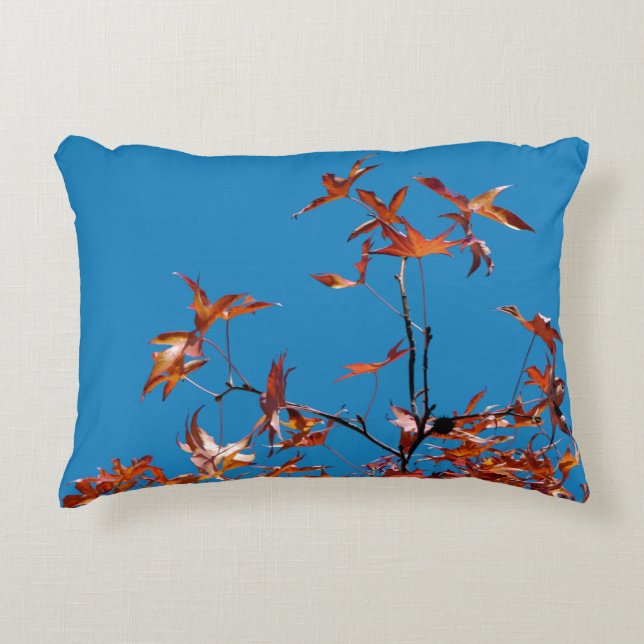 Maple Leaves Accent Pillow (Front)