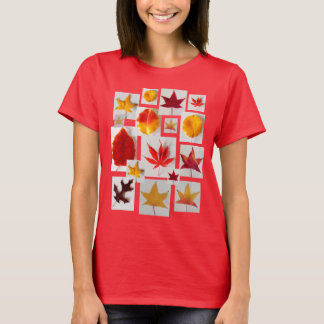 Maple Leaves Fall Foliage Autumn Colours T-Shirt