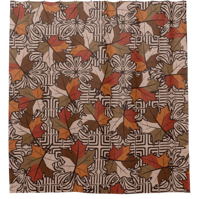 Maple Leaves Four-Finger Flower Pattern (Front)