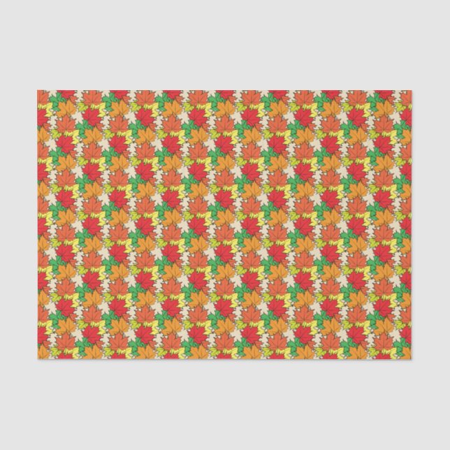 Maple leaves I Tissue Paper (Front)