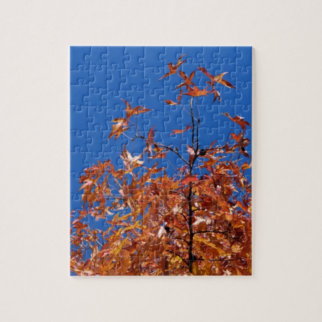 Maple Leaves Jigsaw Puzzle (Vertical)