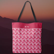 Maple Leaves on a Pink Background