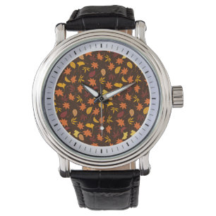 Maple Leaves Pattern-45947 Watch