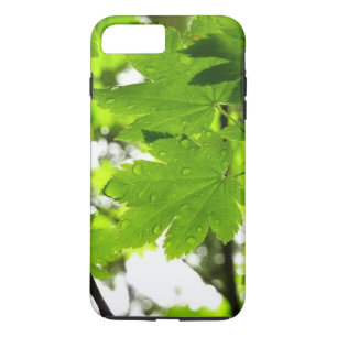 Maple Leaves with Raindrops iPhone 8 Plus/7 Plus Case