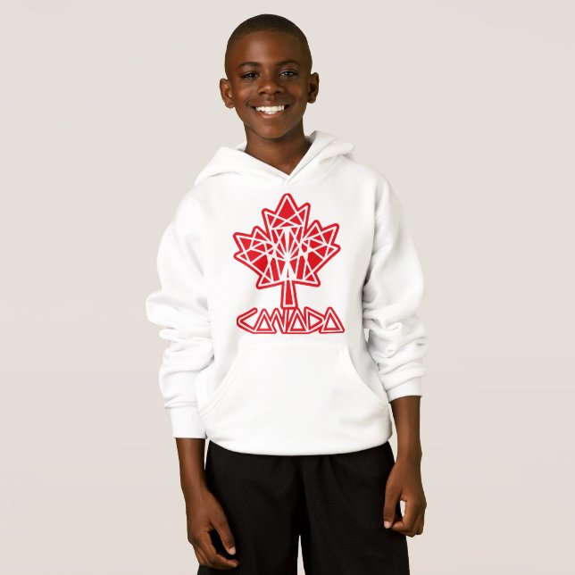 MAPLE MADE WITH TRIANGLES CANADA FLAG BY MASANSER (Front Full)