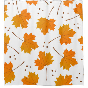 Maple Mirth: Cartoon Autumn Leaves