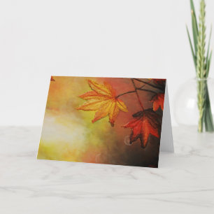Maple Morn Greeting Cards by Artist Alison Galvan