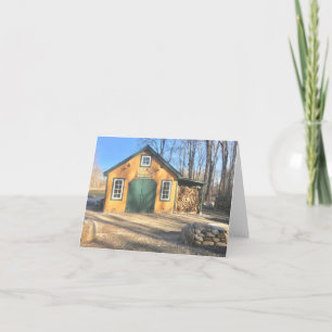 Maple Sugar House Thank You Card
