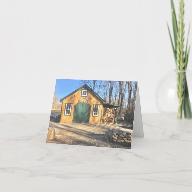 Maple Sugar House Thank You Card (Front)