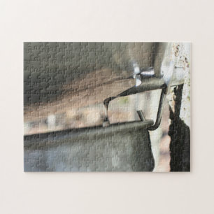 Maple Sugar Sap Running From Tree Nature  Jigsaw Puzzle
