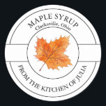Maple Syrup Label<br><div class="desc">Special for you!</div>