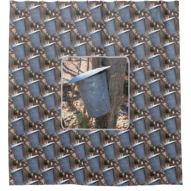 Maple Syrup Sap Bucket Nature  (Front)