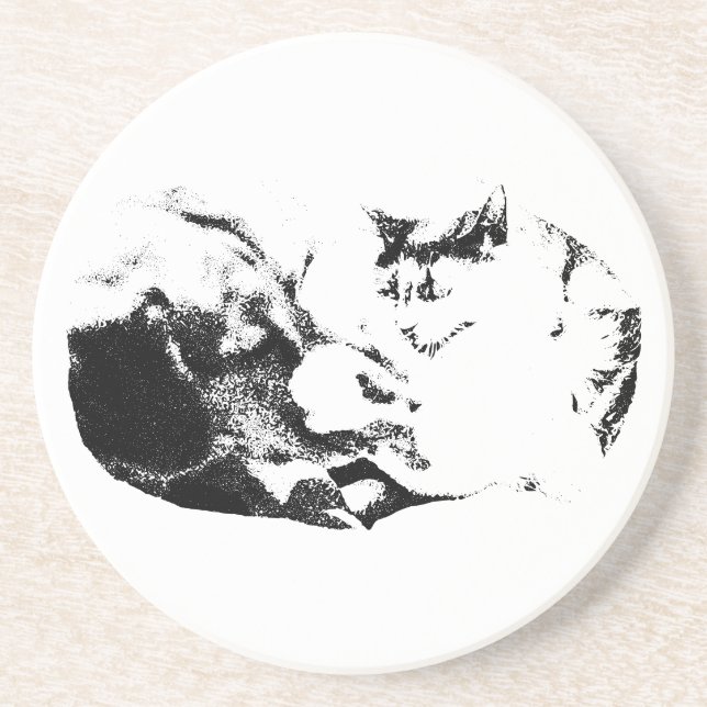 Maple Table Standoff Coaster (Front)