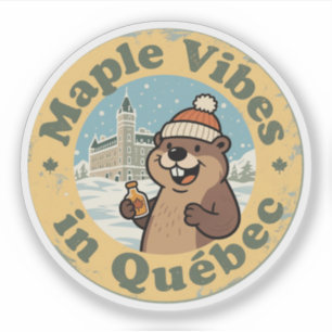 Maple Vibes in Québec with a Funny Beaver