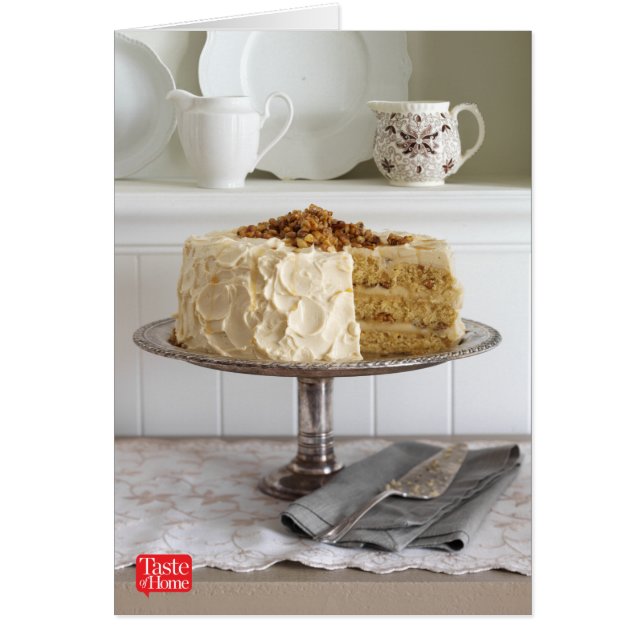 Maple Walnut Cake (Front)