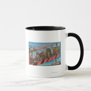 Mapleton, Utah - Large Letter Scenes Mug