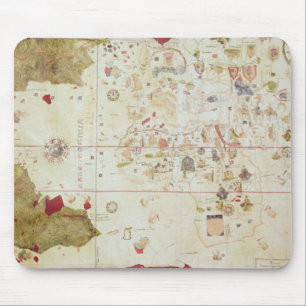 Mappa Mundi, 1502 Mouse Pad