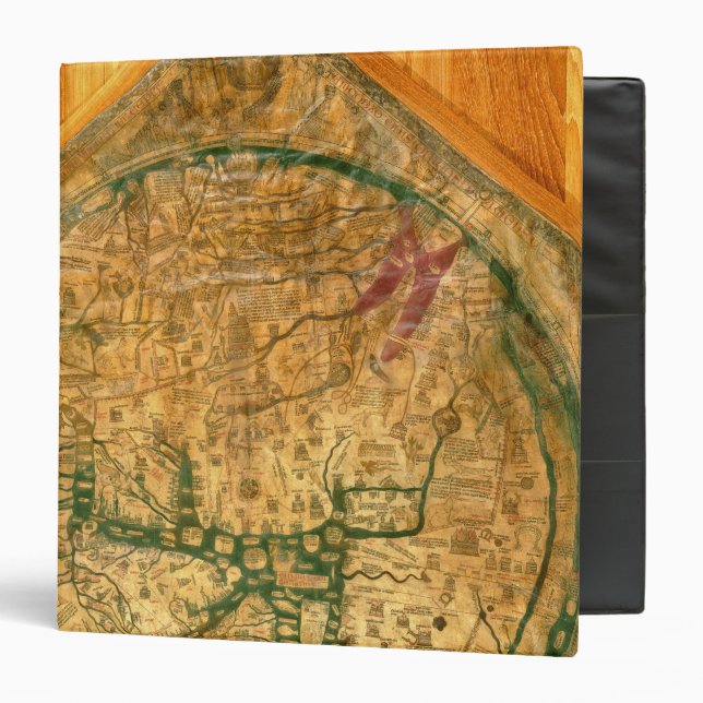 Mappa Mundi, c.1290 Binder (Front/Inside)
