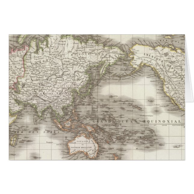 Mappemonde - Globe map (Front Horizontal)