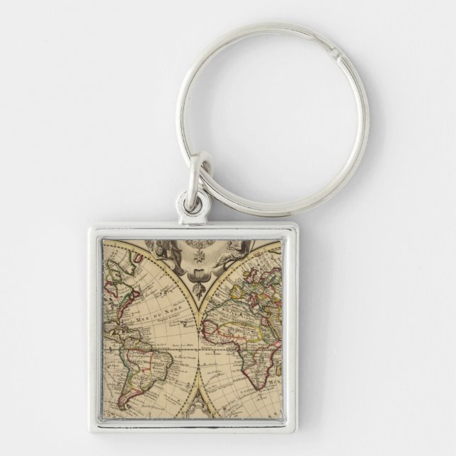 Mappemonde Keychain (Front)