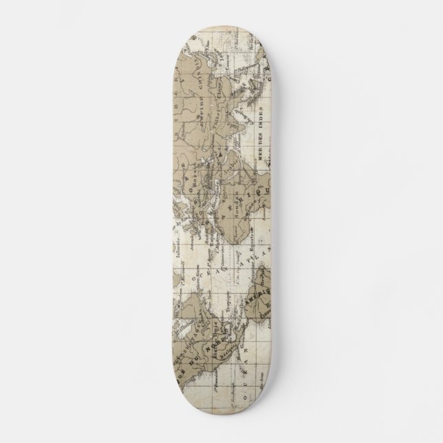 Mappemonde Skateboard (Front)