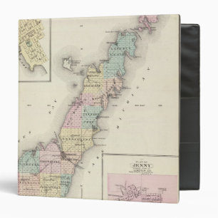 Maps of Door County, Sturgeon Bay and Jenny Binder
