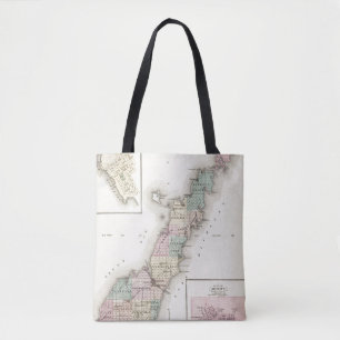 Maps of Door County, Sturgeon Bay and Jenny Tote Bag