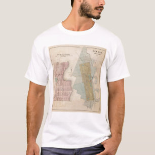 Maps of New Auburn, Minnesota T-Shirt