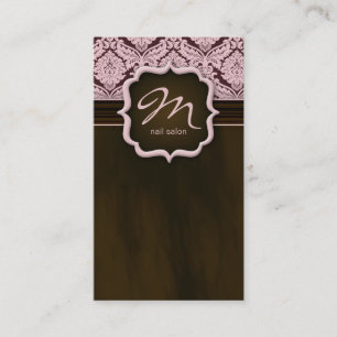 Maquillage Artiste Carte de visite Damask Rose Bro