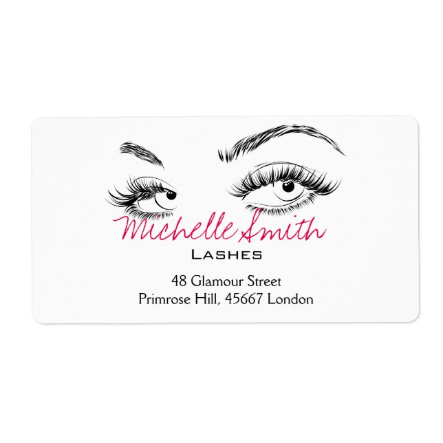 Maquillage Artiste Lashes Brosses Noir et Blanc Si (Devant)