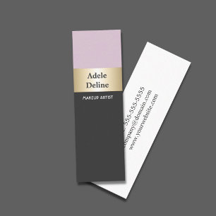 Maquillage artiste/salon de beauté Modèle de carte