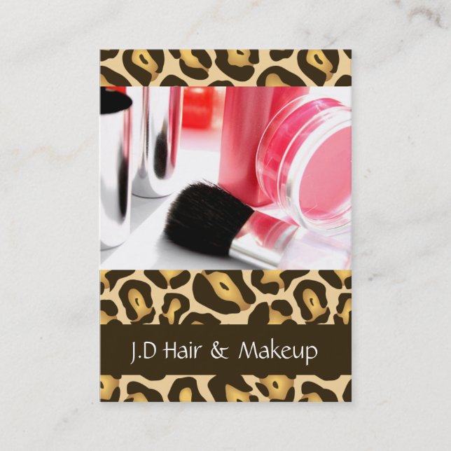 Maquillage Carte de visite (Devant)