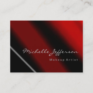 Maquillage Chubby Artiste Chic Rouge Noir Carte de
