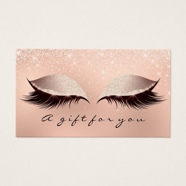 Maquillage d'extension Sparkl Lash Rose de certifi (Devant)