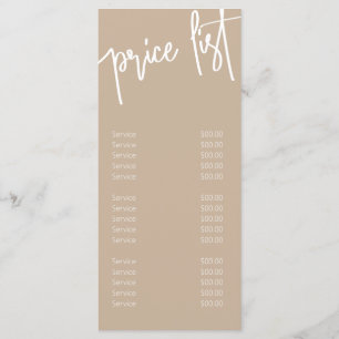 Maquillage moderne élégant Artiste Tarifs Menus