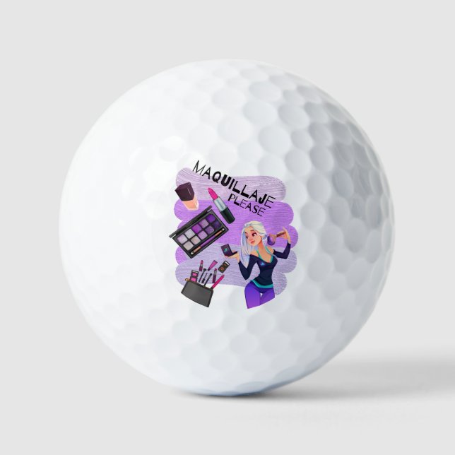 MAQUILLAJE PLEASE GOLF BALLS (Front)
