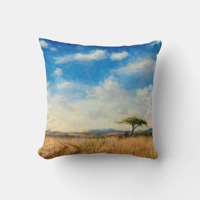 Mara Landscape 2012 Throw Pillow (Front)