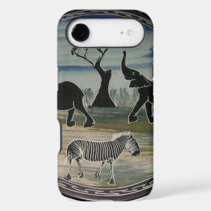 Mara Trumpet Glory African Elephant Zebra Designer
